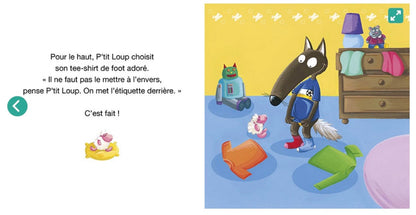 P'TIT LOUP S'HABILLE TOUT SEUL