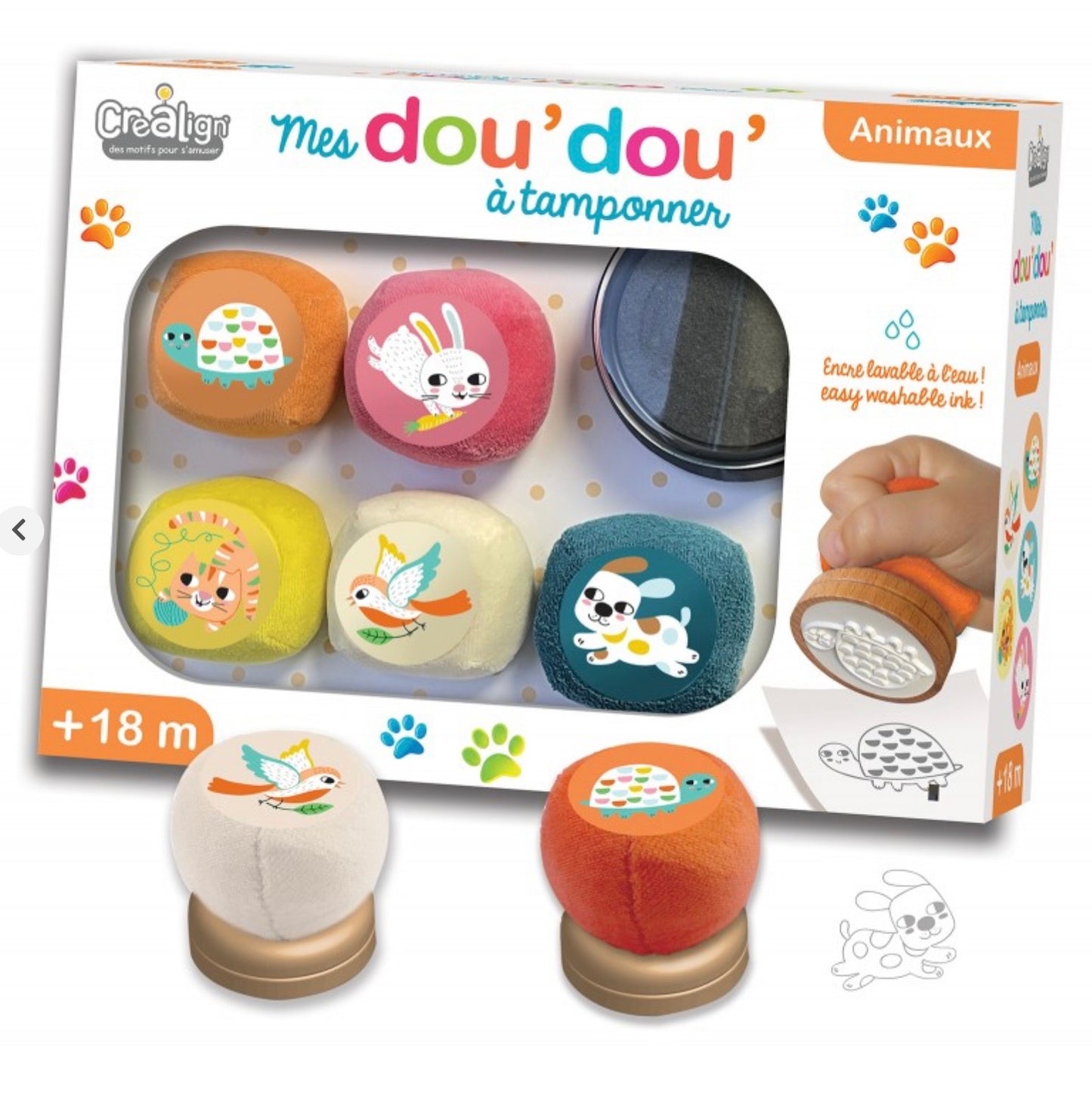 MES DOU'DOU' ANIMAUX A TAMPONNER
