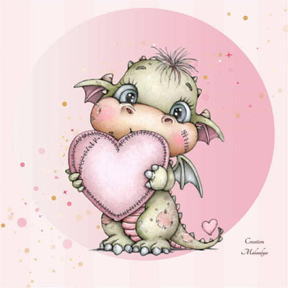 Film protecteur Tonies - Stickers personnalisable - dragon tout mimi