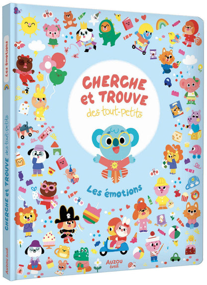 Cherche et trouve des tout petits - les émotions