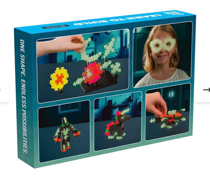Kit découverte Phosphorescent 500 Pcs - Jeu de construction PLUS PLUS - PRÉCOMMANDE