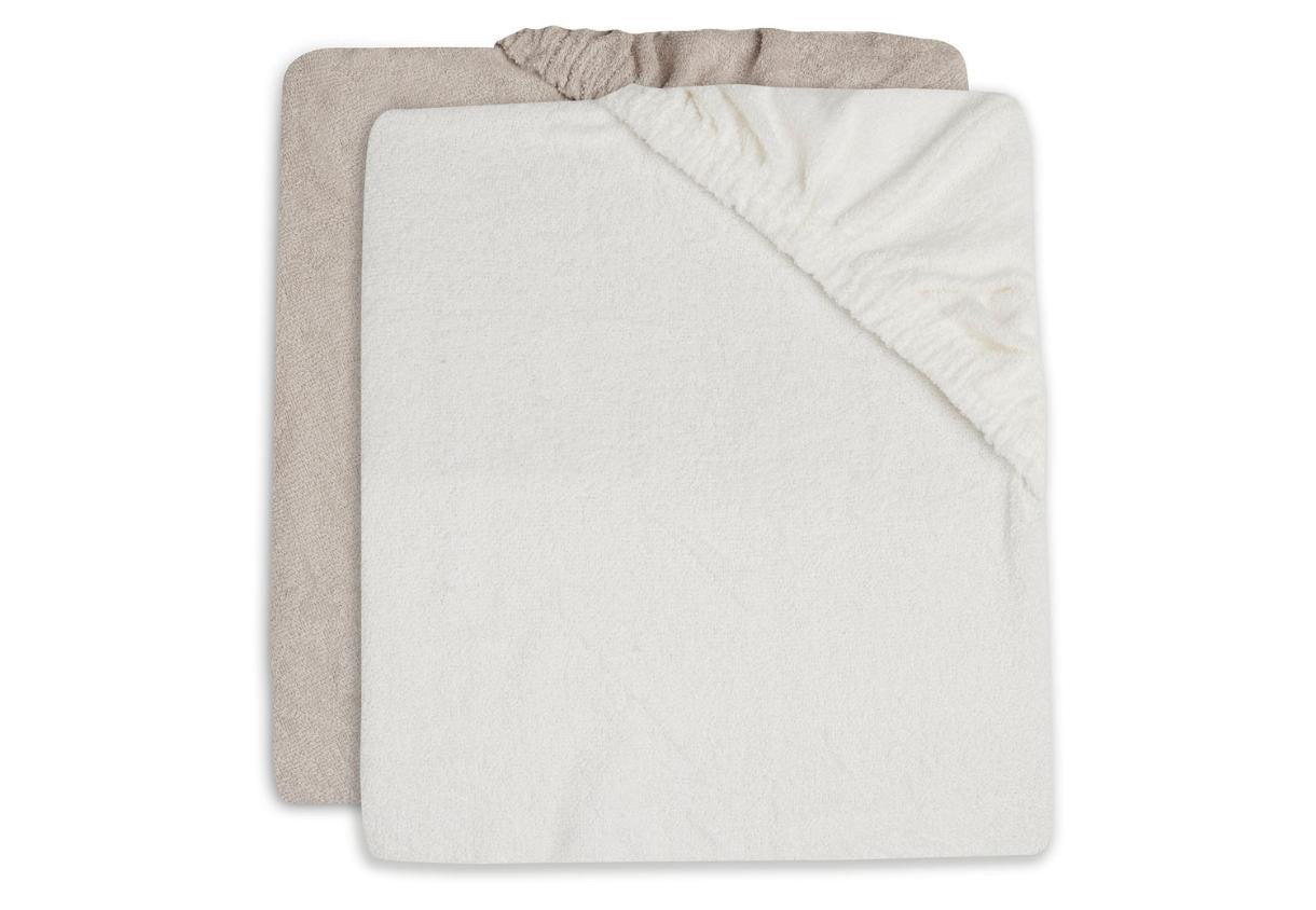Housse de matelas à langer éponge - 2 unités