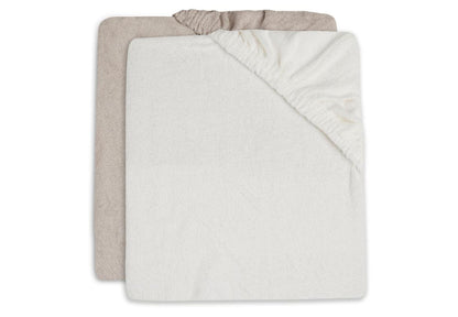 Housse de matelas à langer éponge - 2 unités
