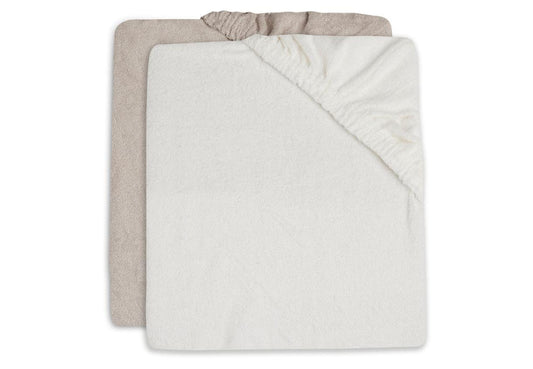 Housse de matelas à langer éponge - 2 unités