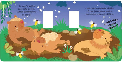 Livre peluche Capybara