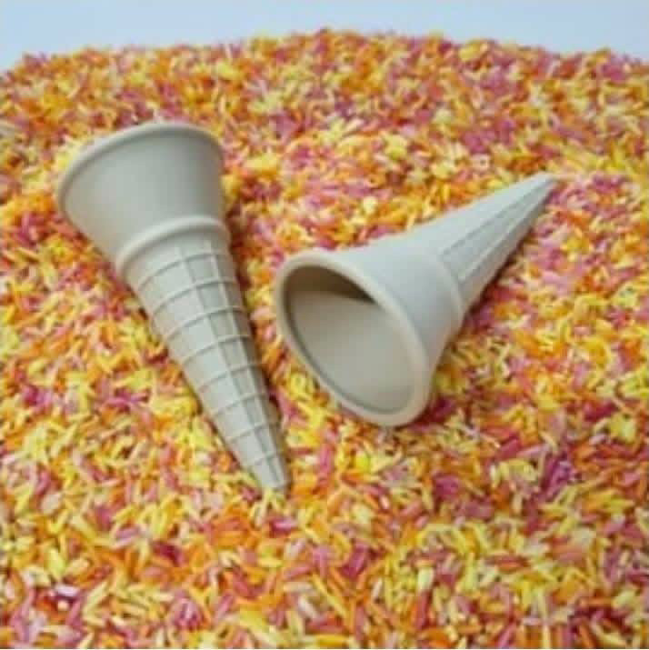 Cornet de Glaces pointus