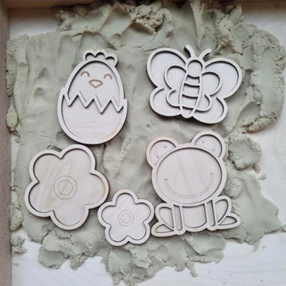 Mini set de formes à remplir - 4 modèles