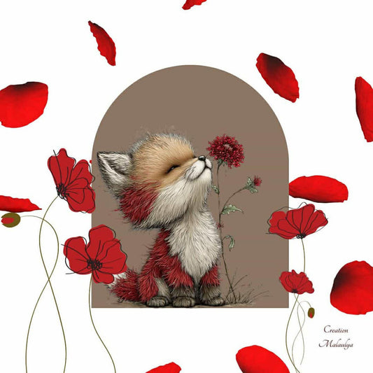 Film protecteur Tonies - Stickers personnalisable - renard tout doux