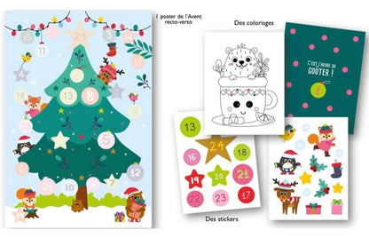 Mon sapin géant de l’avent - calendrier de l’Avent