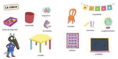 P’tit loup - mes 100 mots de l’école