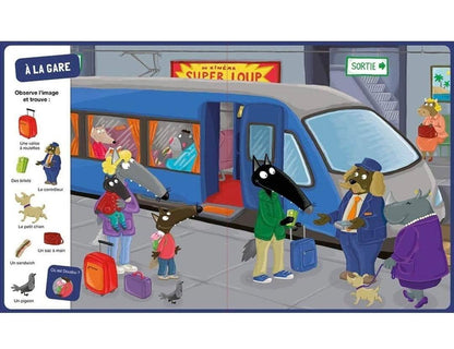 Cherche et trouve des tout petits - p’tit loup - vive les vacances