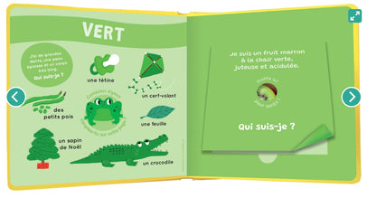 MON LIVRE DES ODEURS ET DES COULEURS - mes premières odeurs