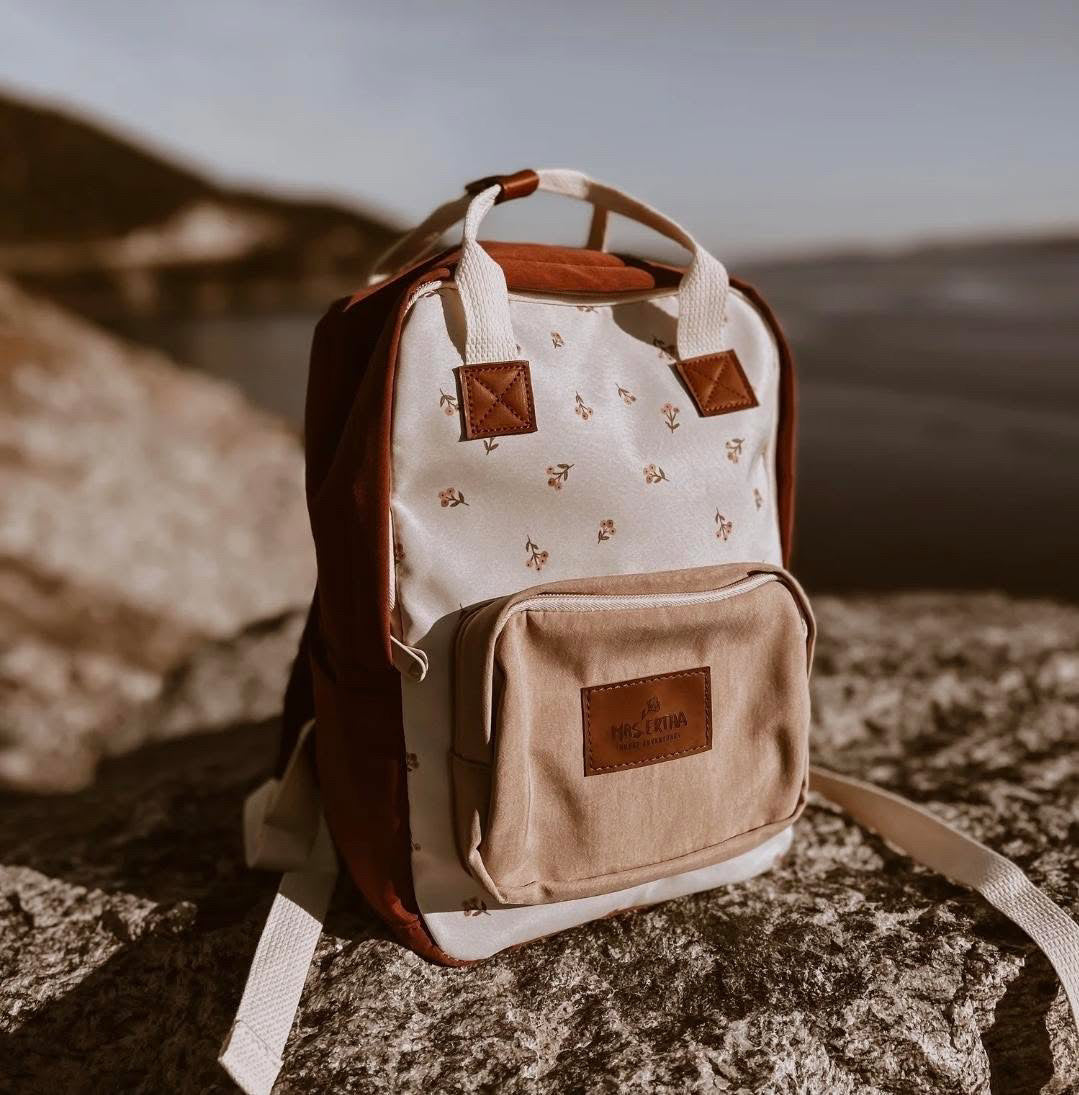 Sac à dos - boutons de fleurs