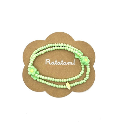 Collier élastique fleurs : 6 modèles