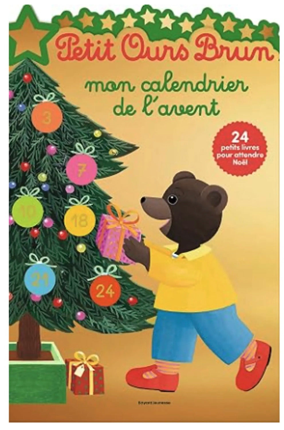 Calendrier de l’avent petit ours brun