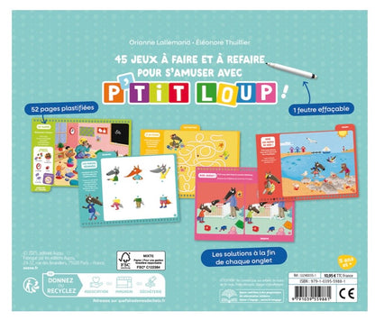 P'TIT LOUP - MES PREMIERS JEUX EFFAÇABLES