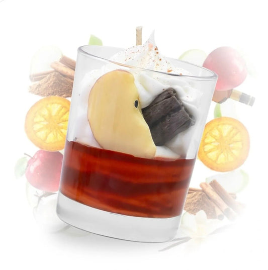 Bougie gourmande pomme cannelle