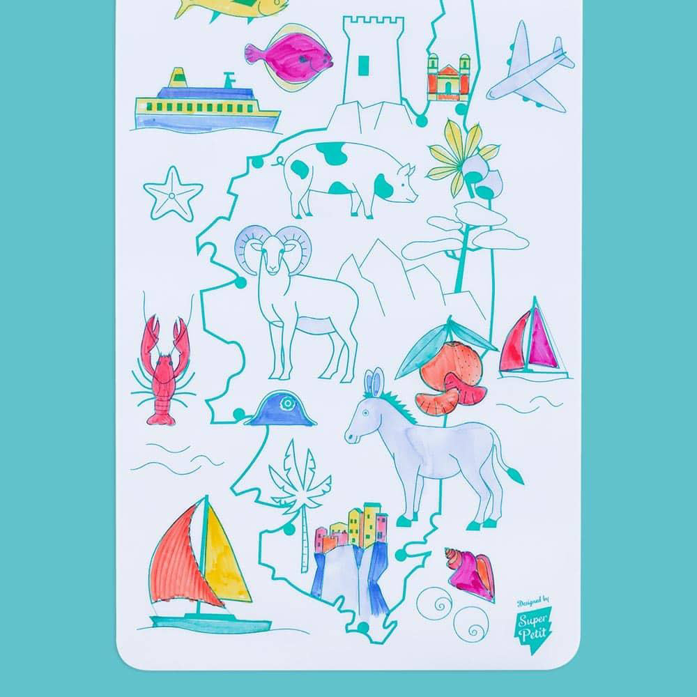 Coloriage nomade - Corse