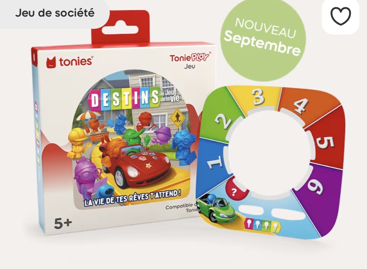 Destins : Le Jeu De La Vie Tonieplay