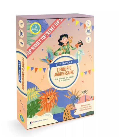 L enquete anniversaire - Les animaux tropicaux