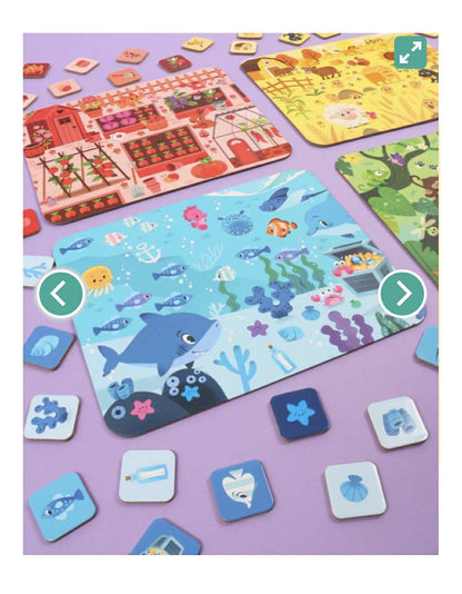 Mon jeux du cherche et trouve des tout-petits