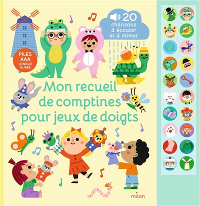 Recueil de comptines pour jeux de doigts