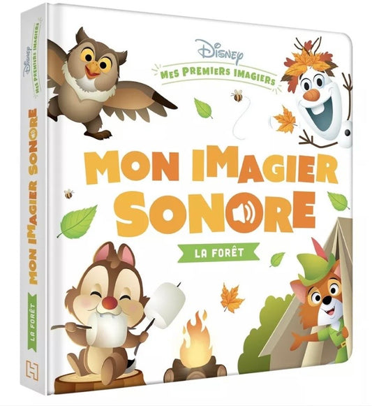 LIVRE - DISNEY BABY - Mon Imagier Sonore - La forêt