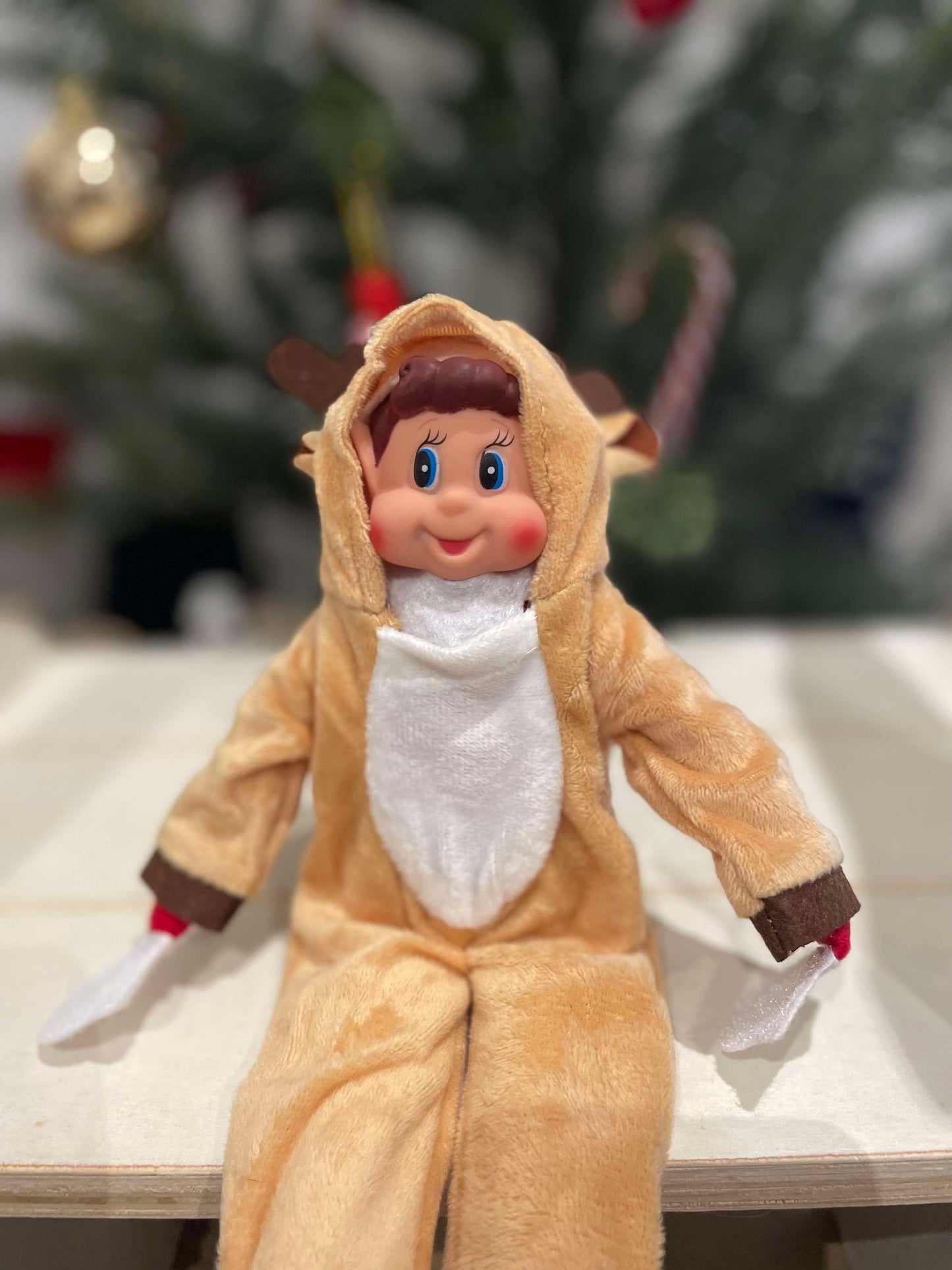 Costume Lutin Farceur Renne de Noël