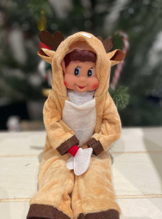 Costume Lutin Farceur Renne de Noël