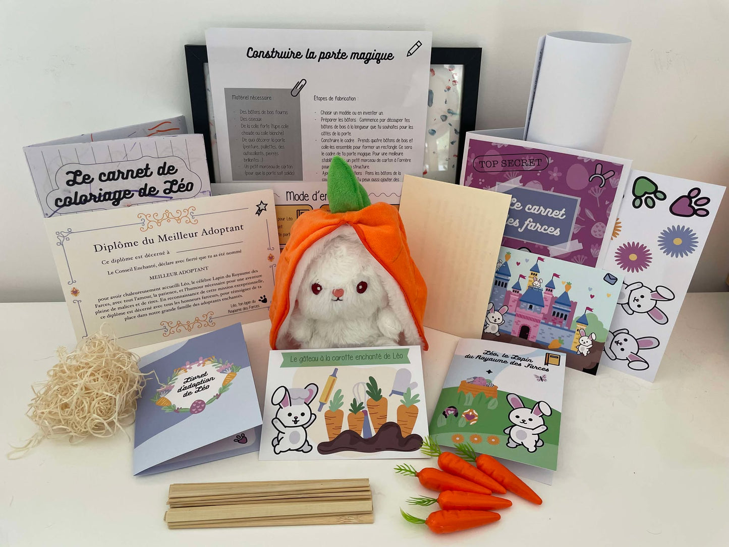 Box Pâques : Léo, le lapin du Royaume des Farces