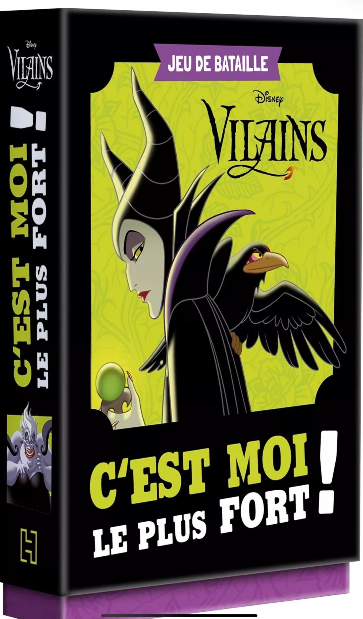 DISNEY VILAINS - Jeu de cartes - C'est moi le plus fort ! - Bataille