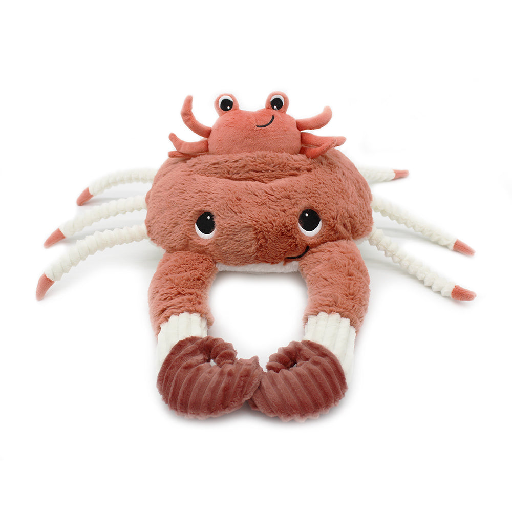 Crabe Maman & son Bébé TERRACOTTA