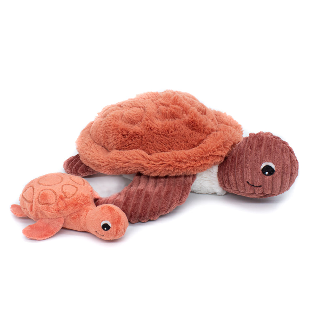 Sauvenou Tortue Maman & son Bébé TERRACOTA