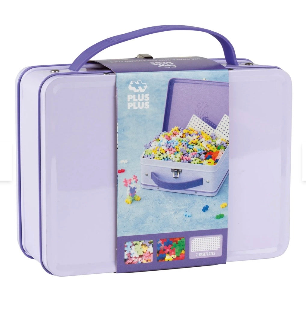 Valisette métal de 600 pièces - Jeu de construction enfant - PLUS PLUS - PRÉCOMMANDE