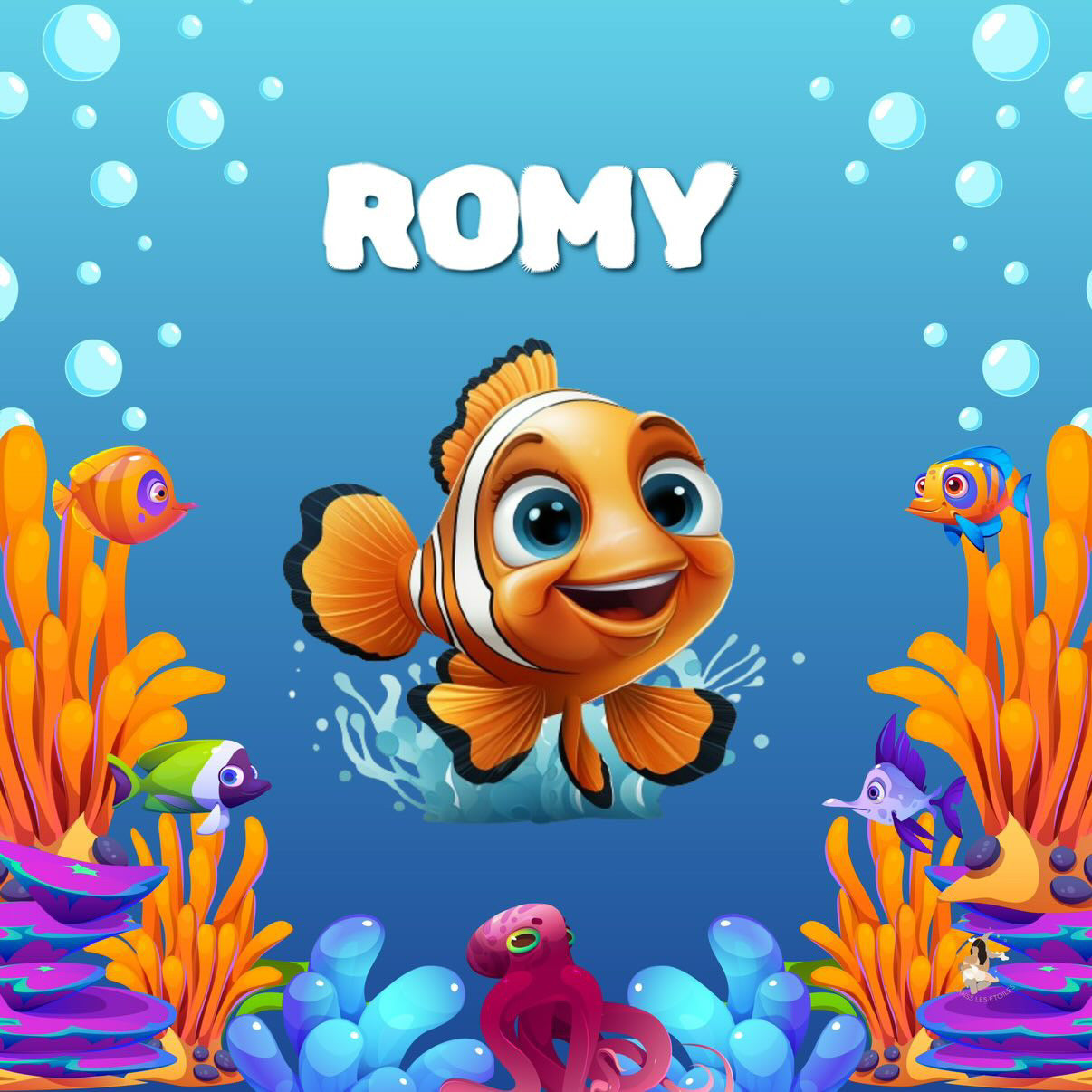 Film protecteur Tonies - Stickers personnalisable - Thème Océan