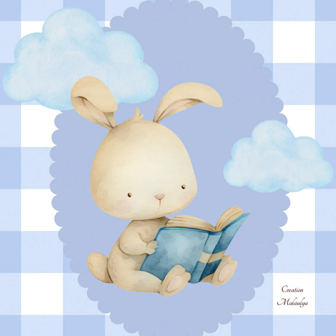 Film protecteur Tonies - Stickers personnalisable - lapin tout doux