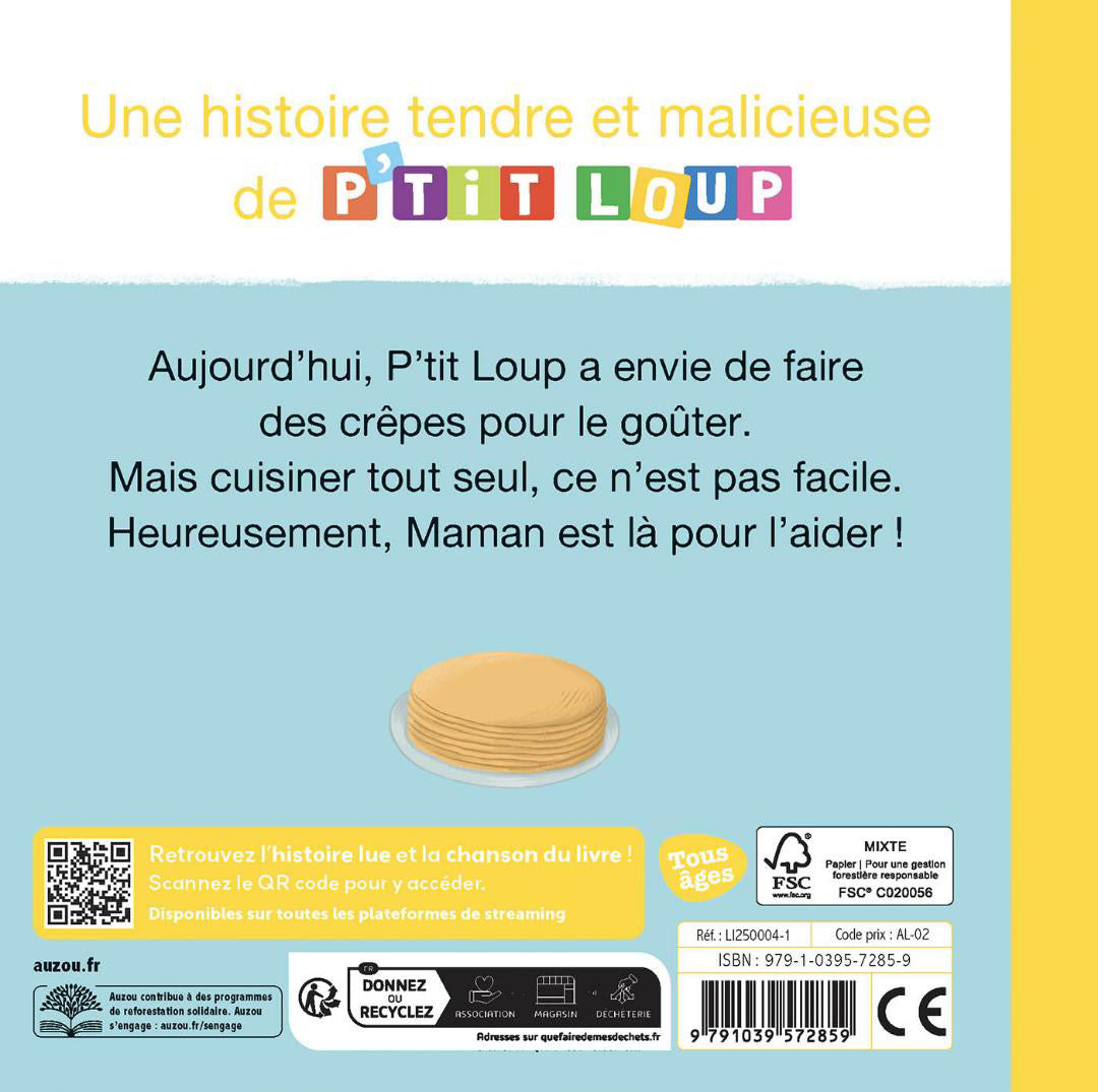 P'TIT LOUP fait des crêpes