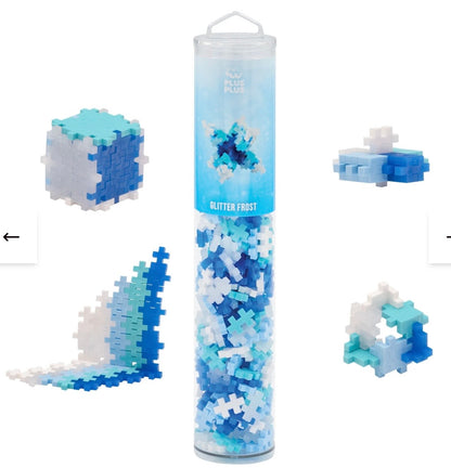 Méga tube Mix Couleurs 240 Pcs - Mixe glacial - PLUS PLUS - PRÉCOMMANDE