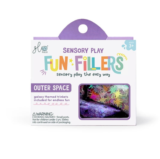 Fun Fillers pour bouteille et jeu sensoriel - espace