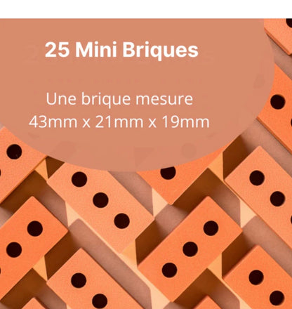 Briques pour jeu sensoriel