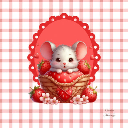 Film protecteur Tonies - Stickers personnalisable - strawberry mousse