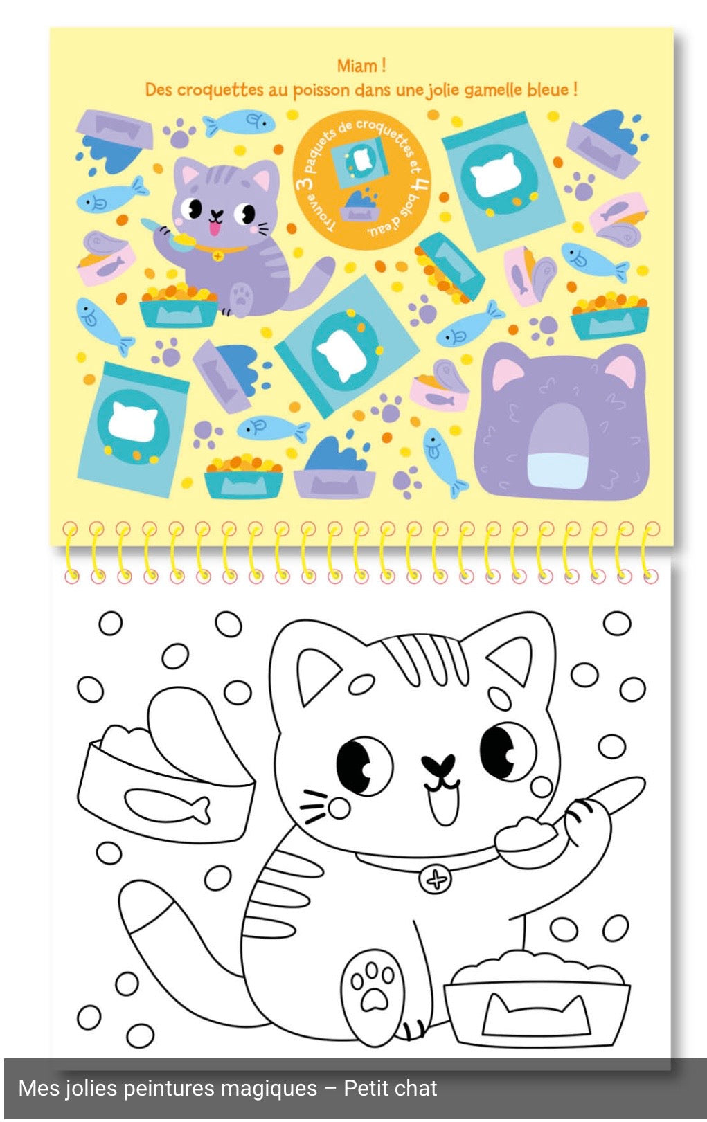 Mes jolies peintures magiques – Petit chat