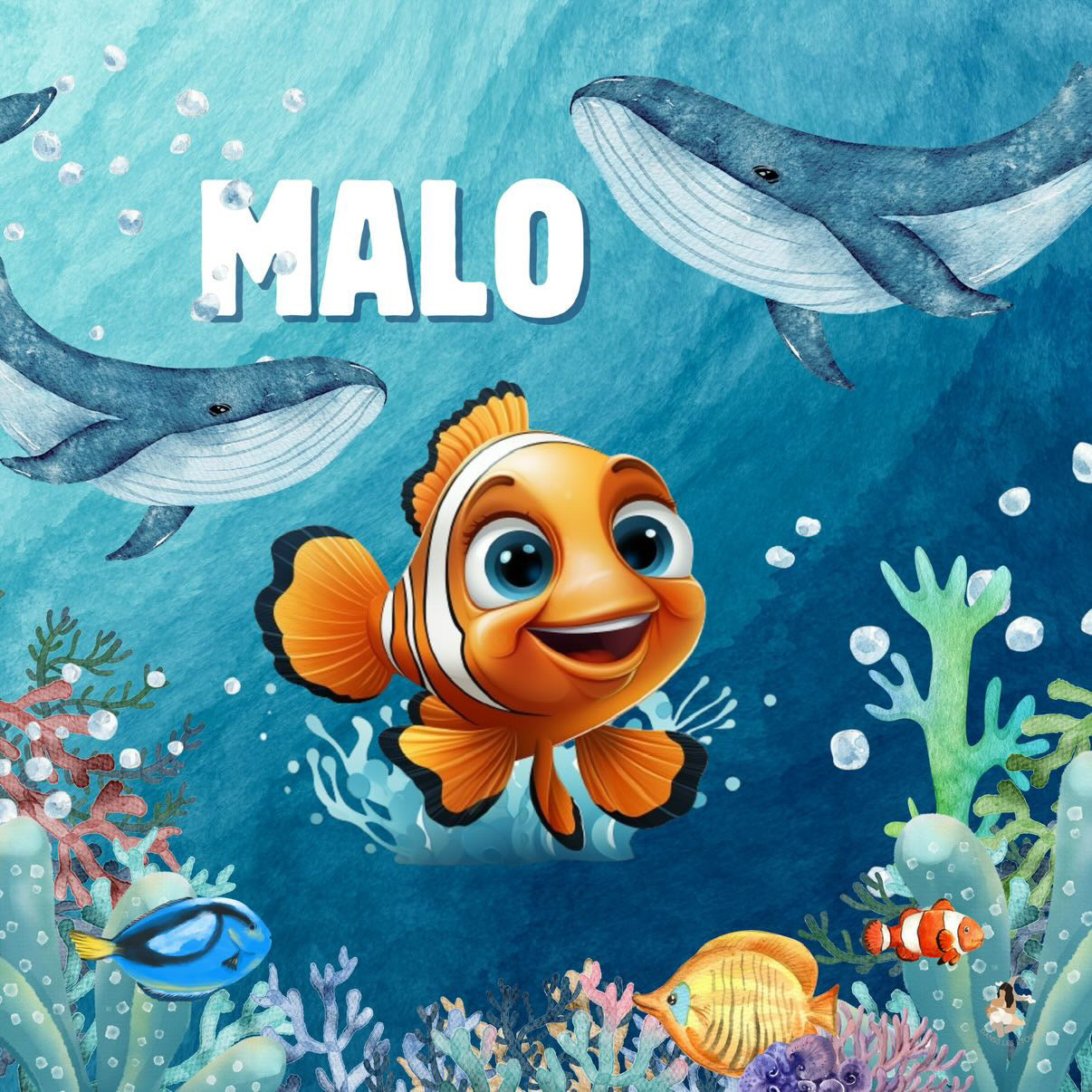 Film protecteur Tonies - Stickers personnalisable - Thème Océan