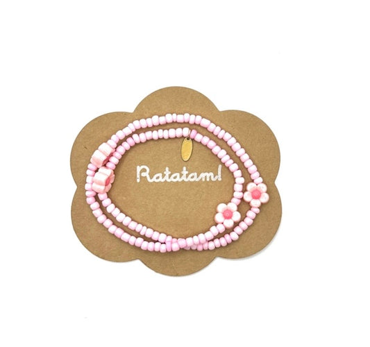 Collier élastique fleurs : 6 modèles