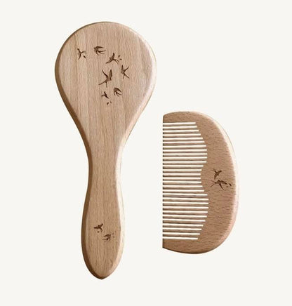 Brosse & peigne - hirondelles