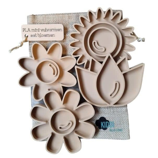 Mini set de moules en plastique - 5 modèles
