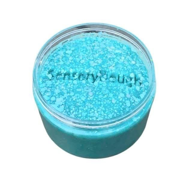 Pâte à modeler bleu