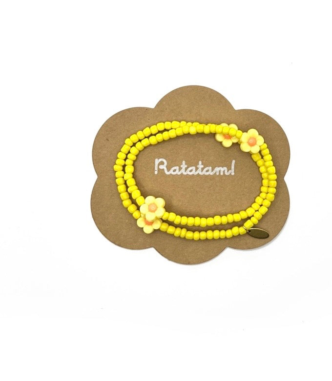 Collier élastique fleurs : 6 modèles