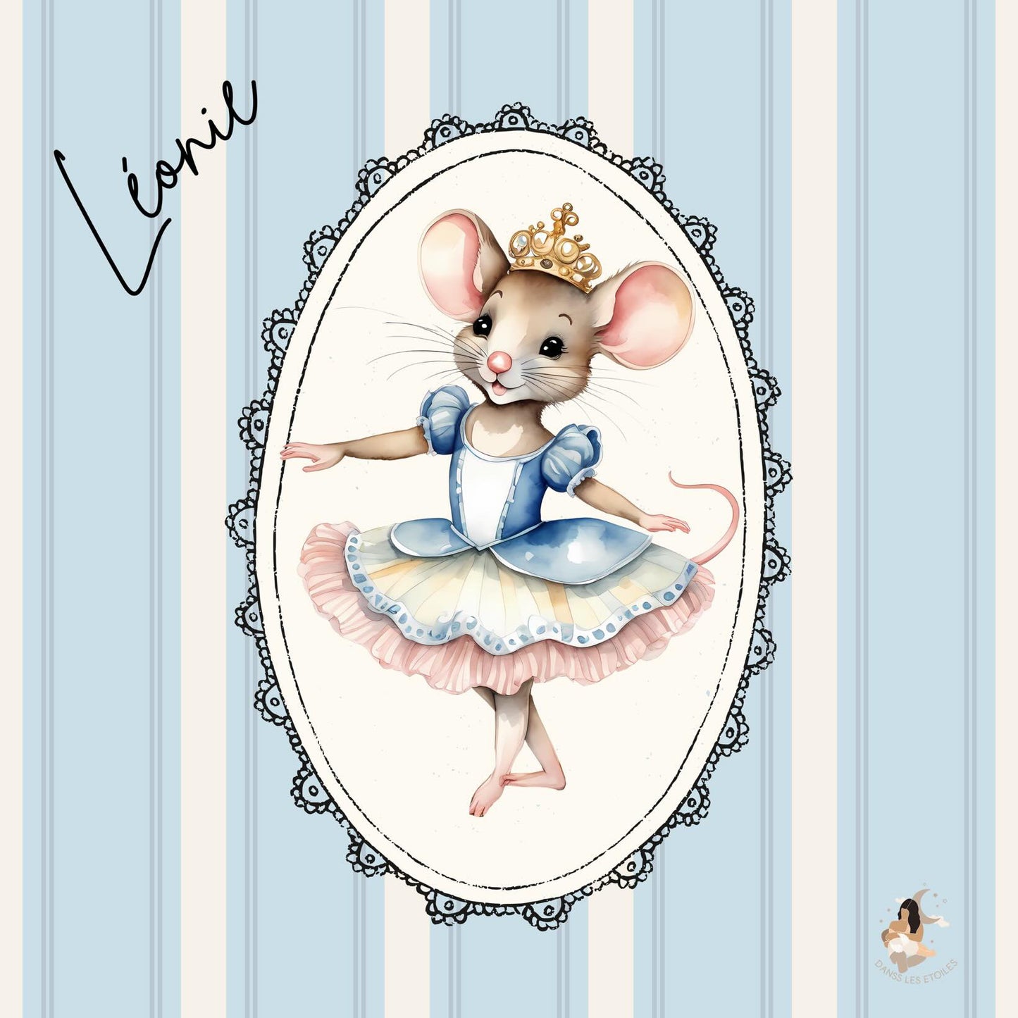 Film protecteur Tonies - Stickers personnalisable - Souris danseuse