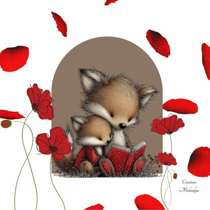 Film protecteur Tonies - Stickers personnalisable - renard tout doux